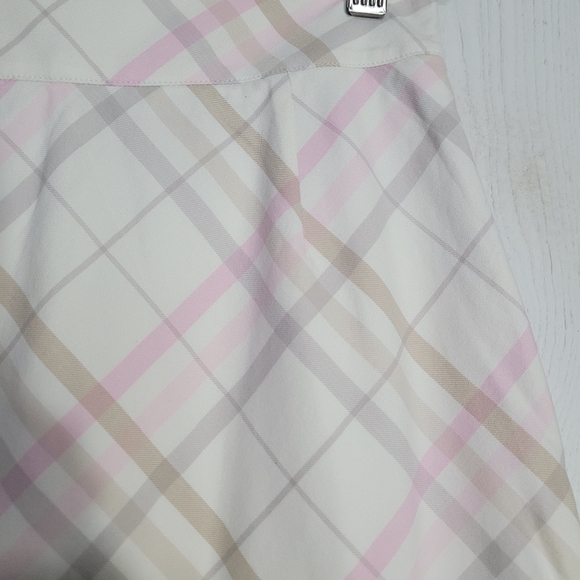 Burberry Golf Plaid Skort size 2 - Picture 3 of 9